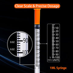 DPEI XUAN syringe with clear scale for easy, accurate measurement