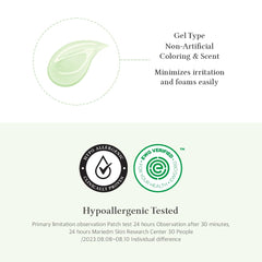 Hyaluronic acid provides hydration during Dr.Althea cleansing