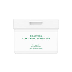 Dr.Althea StretchFit Calming Pad packshot shows vegan, fragrance-free sheet masks for soothing comfort