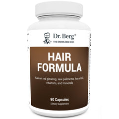 Dr. Berg All-in-One Vitamins bottle for hair, skin, and nails.