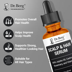 Castor oil being poured from Dr. Berg bottle.