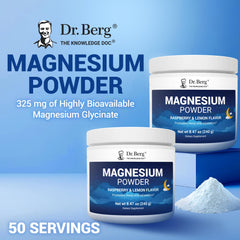 Powder mixed in a glass of water ready to enjoy hot or cold.