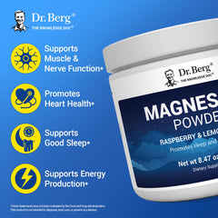 Magnesium glycinate powder dissolving in hot water for bedtime sip.