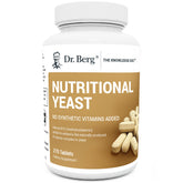 Dr. Berg Yeast Tablets vanilla flavor pour for easy administration.