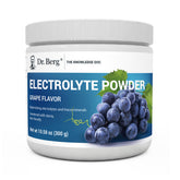 Dr. Berg Zero Sugar Hydration bottle pour shows grape flavor for quick electrolyte support