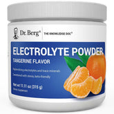 Dr. Berg Zero Sugar Hydration Tangerine bottle illustrates a sugar-free electrolyte option.