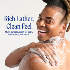 Gentle hair cleanse with Dr. Bronner's Tea Tree Pure-Castile soap