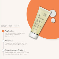 Dr Dennis Gross Alpha Beta cleanser highlights jasmine, clove, grape extracts