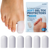 Dr. Frederick's Original soft gel toe caps 6ct protecting toes for all day comfort inside shoes