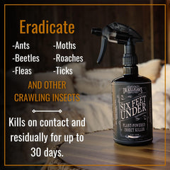 Kitchens and bathrooms where frequent cleaning is common gets pest protection.