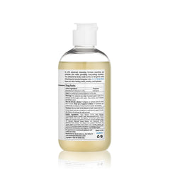 Close-up label of DR. LIFT antibacterial wash highlighting California-made quality