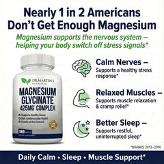 DR. MARTIN'S NUTRITION 180 vegan capsules pack for convenient daily supplementation
