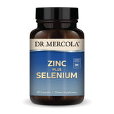 Dr. Mercola Zinc Plus Selenium bottle front for daily mineral support