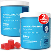 DR. MORITZ Ashwagandha Gummies bottle highlights calm support and immune benefits