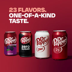 Dr Pepper Blackberry in a frosty glass with ice for a quick cool-down.