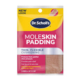 Dr. Scholl's padding strip cushions heel pressure for snug, comfortable shoes.
