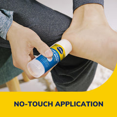 Dr. Scholl's Severe Cracked Heel Repair Balm texture close-up for smooth application.