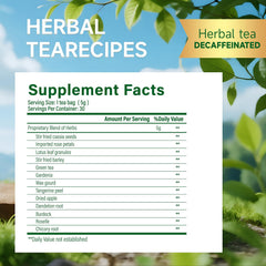Dr. Siana burdock root tea bags ready for a soothing cup.