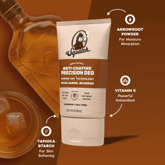 Dr. Squatch absorbs sweat for lasting dryness and comfort.