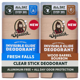 Dr. Squatch Invisible Glide Fresh Falls bottle for all-day freshness