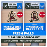 Dr. Squatch Invisible Glide stick offers daily stain-free protection