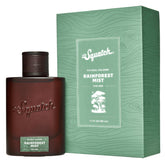 Dr. Squatch Rainforest Mist Cologne bottle highlighting natural scent for all-day freshness.
