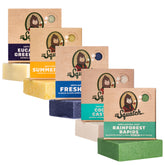Dr. Squatch Summer Citrus bar soap—refreshing cleanse for active men.