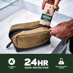 Dr. Squatch Summer Citrus deodorant stick for all-day freshness