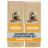 Dr. Squatch Summer Citrus shampoo bottle offers a refreshing cleanse for hair