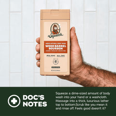Dr. Squatch two-pack front emphasizes value and convenience for busy mornings.