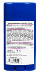 Dr Teal's deodorant elderberry vitamin D2 – ingredients close-up highlighting natural scent