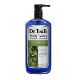 Dr Teal's Eucalyptus and Spearmint gift set packaging image with a three-pack for versatile gifting.