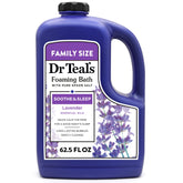 Dr Teal's foaming bath lavender bubbles for a relaxing soak