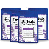 Dr Teal's Lavender Epsom soak relaxes muscles after workouts.
