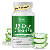 DR VITAMIN SOLUTIONS 15-DAY GUT CLEANSE BOTTLE supports digestion and toxin flush