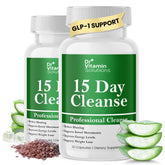 DR VITAMIN SOLUTIONS 15-Day Gut Cleanse bottle supports daily digestion and comfort