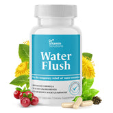 DR VITAMIN SOLUTIONS diuretic water pills bottle ready for daily detox and bloating relief