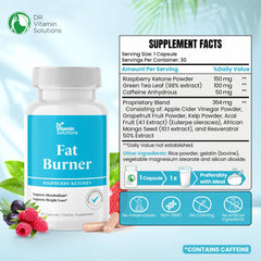 DR VITAMIN SOLUTIONS Kelp ingredient highlighting natural metabolism support.