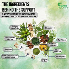 DR VITAMIN SOLUTIONS Saw Palmetto capsules for hair wellness