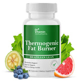 DR VITAMIN SOLUTIONS thermogenic fat burner bottle boosts energy and focus