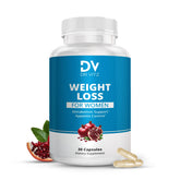 Dr Vitz weight loss pills bottle close-up highlighting appetite control benefits.