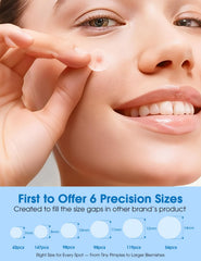 Dr. Zitacne small 8mm patch covers a larger spot while absorbing impurities