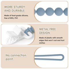 Draklary sturdy clip demonstrates secure grip on clothing.