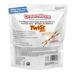 DreamBone Twist Sticks rawhide-free—safe alternative to traditional chews.