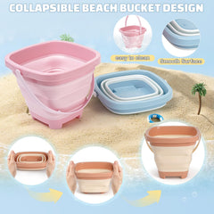 Dreamon sand shovels and rakes help kids shape and smooth sand with precision.