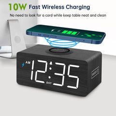 DreamSky clock featuring large digits for easy bedside viewing