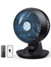 DREO smart fan in bedroom demonstrating broad airflow for quick cooling
