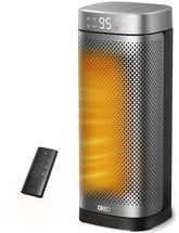 DREO space heater for indoor use delivering rapid warmth.