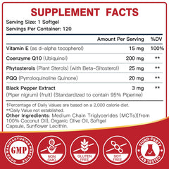 DRFOSTER CoQ10 ubiquinol softgels capsule closeup with smooth softgel texture