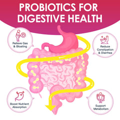 DRFOSTER Probiotics Women scene with D-mannose and cranberry ingredients.